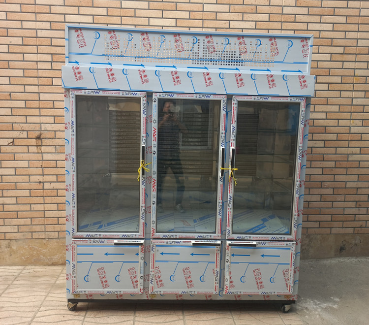 یخچال شش درب قصابی انباری دار